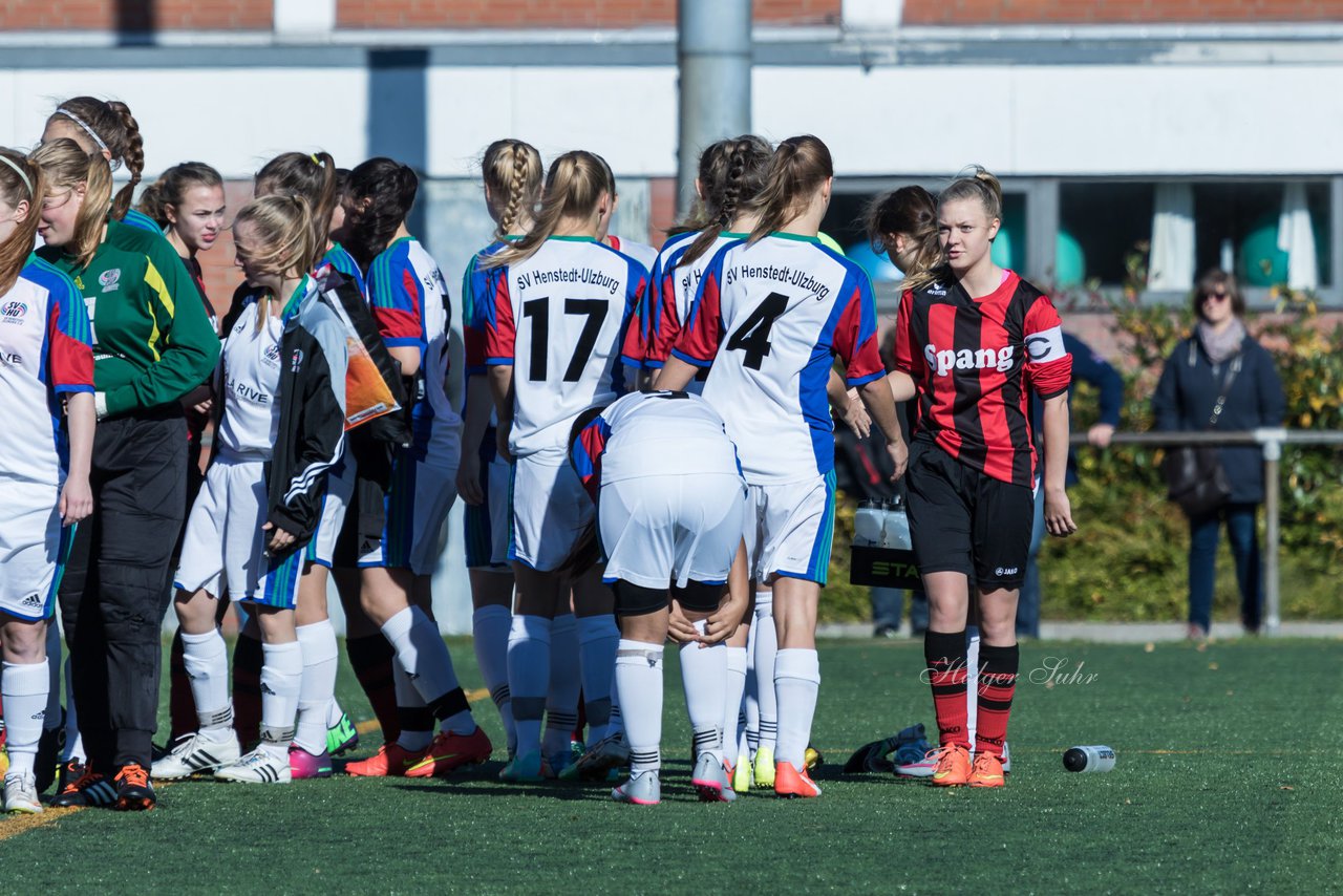 Bild 120 - B-Juniorinnen SV Henstedt Ulzburg - SG Weststeinburg : Ergebnis: 4:0